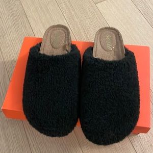 Aerie Fleece Mules